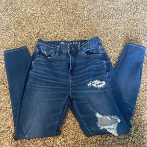 American eagle ripped jeans